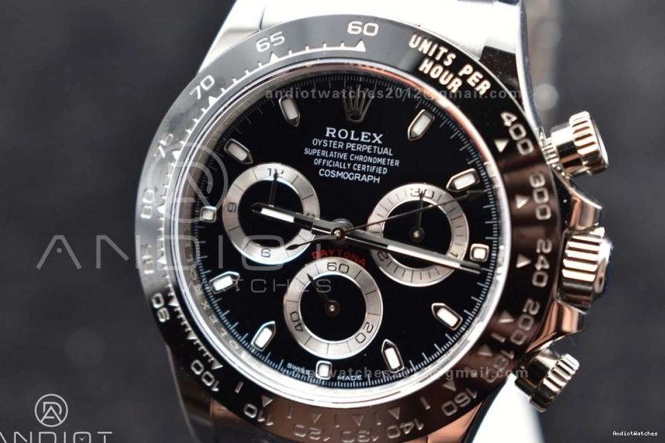 116500 Dial Daytona 733 SH Trendy Edition Bracelet and Best Case Black 904L APSF SS 1:1 0504